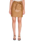 Petite Faux-Leather Pencil Skirt